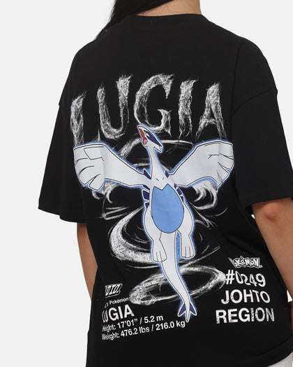 The Pokémon Collection By 73Studio Lugia Legendary T-Shirt Black