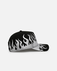 New Era Philadelphia Phillies 'Metallic Flames' 9FORTY A-Frame Snapback Black/Silver