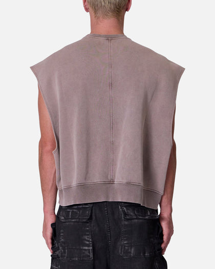 MNML Sleeveless Rag Shirt Washed Brown