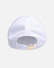 Nike Dri-FIT Club Unstructured Metal Swoosh Strapback Cap White