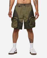 MNML Active Cargo Shorts Olive