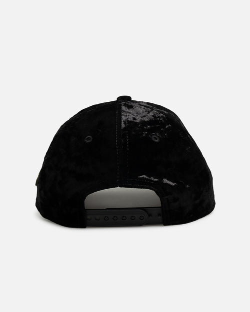 New Era New York Yankees 'Velvet' 9FORTY A-Frame Snapback Black/Gold