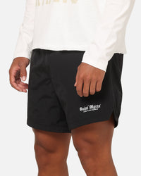 Saint Morta Muerte Beach Shorts Black