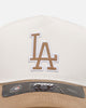 Pro Standard Los Angeles Dodgers 'Panel' Pro Pinch Strapback White/Tan