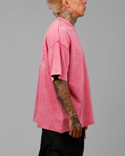 Loiter Star Child Pocket T-Shirt Pink