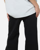 Nike Women's Sportswear Phoenix Fleece High-Waisted Wide-Leg Logo Pants Black/Summit White