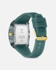 Guess Mainline Phoenix Transparent Teal Silicone Watch Teal
