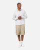 Carre Oxford Stripe Long Sleeve Button Up Shirt White/Green