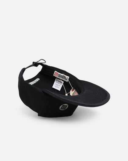 S Double Canvas Cap Black