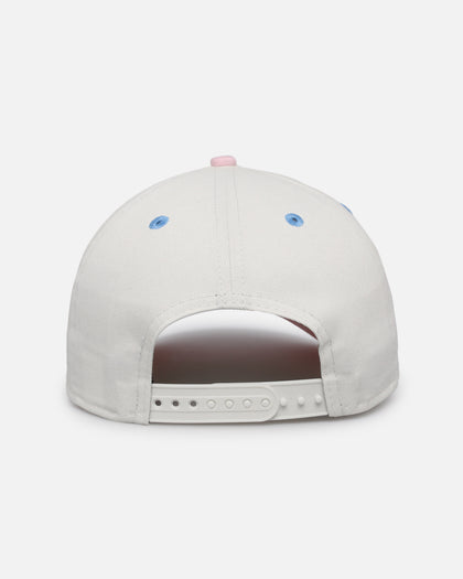 New Era Chicago Bulls 'Easter Pastel' 9FORTY A-Frame Snapback Chrome White