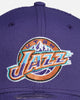New Era Utah Jazz 'HWC' 9SEVENTY Trucker Stretch Snapback Dark Purple