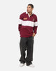 Mitchell & Ness Queensland Maroons Panelled Rugby Shirt Maroon