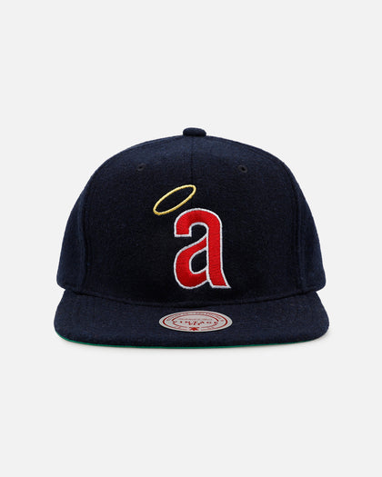 Mitchell & Ness Los Angeles Angels 'Vintage Baseball' Vintage Fit Strapback Blue