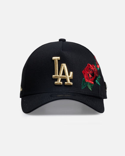 New Era Los Angeles Dodgers 'Rose Special 10 Year Anniversary' 9FORTY A-Frame Snapback Black
