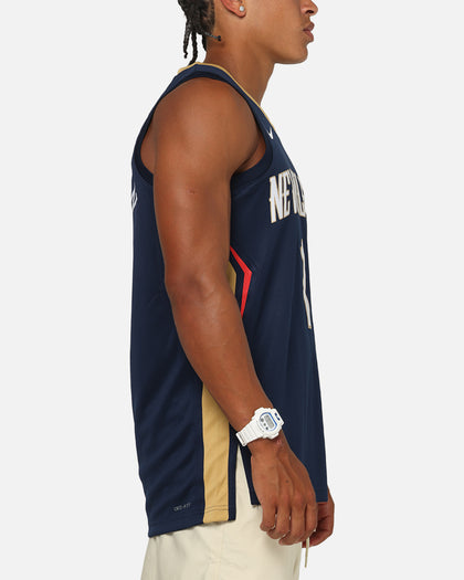 Nike Zion Williamson New Orleans Pelicans #1 Icon Edition 2022/23 Nike Dri-Fit NBA Swingman Jersey College Navy