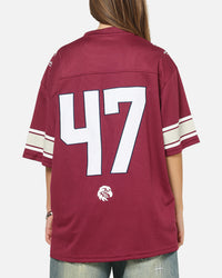 Bleacher Athletic Manly Warringah Sea Eagles NRL Gridiron Mesh Jersey Official Team Color