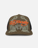 Ed Hardy Dragon Trucker Snapback Khaki