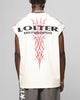 Loiter Cyber Muscle T-Shirt Off White