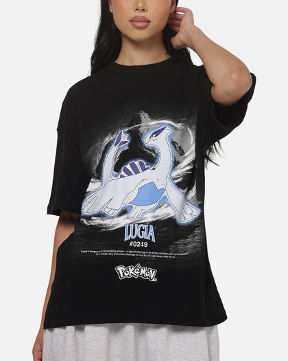 The Pokémon Collection By 73Studio Lugia Legendary T-Shirt Black