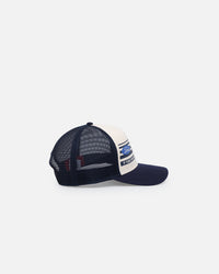 American Needle Sinclair Trucker Snapback Navy/Ivory