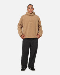 Adidas Fleece Teamgeist 1/4 Zip Hoodie Cardboard