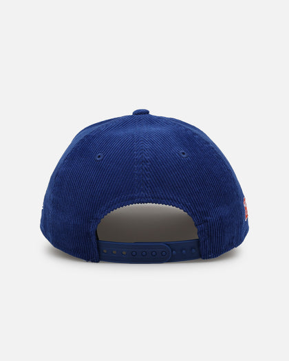 New Era Boise State Broncos 'Boise State University' 9FORTY A-Frame Corduroy Snapback Blue