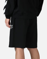 Off White Diag Sweat Shorts Black