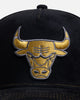 New Era Chicago Bulls 'Statement Suede 10 Year Anniversary' 9FORTY A-Frame Snapback Black Suede