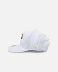 Mitchell & Ness Los Angeles Dodgers 'Seersucker' Pro Pinch Snapback Blue/White