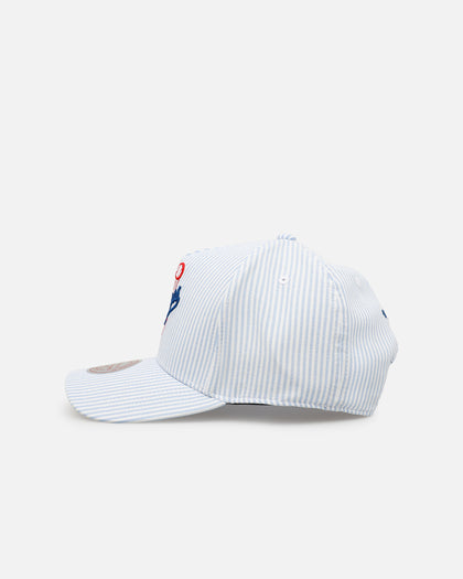 Mitchell & Ness Los Angeles Dodgers 'Seersucker' Pro Pinch Snapback Blue/White