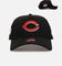 New Era Cincinnati Reds 'Black And Team Color' 9FORTY A-Frame Snapback Black/Official Team Color