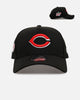 New Era Cincinnati Reds 'Black And Team Color' 9FORTY A-Frame Snapback Black/Official Team Color