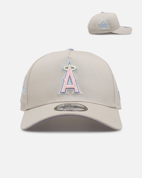 New Era Los Angeles Angels 'Pastel 2.0' 9FORTY A-Frame Snapback Stone