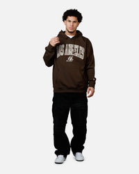 New Era Los Angeles Lakers Upholstery Hoodie Walnut
