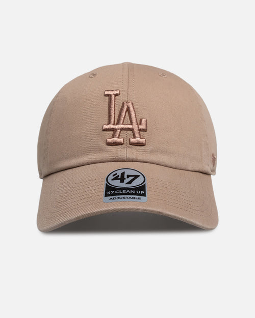 47 Brand Los Angeles Dodgers "Latte" Clean Up Strapback Latte