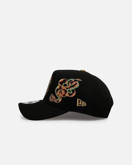 New Era Boston Red Sox 'Year Of The Snake' 9FORTY A-Frame Snapback Black/Gold