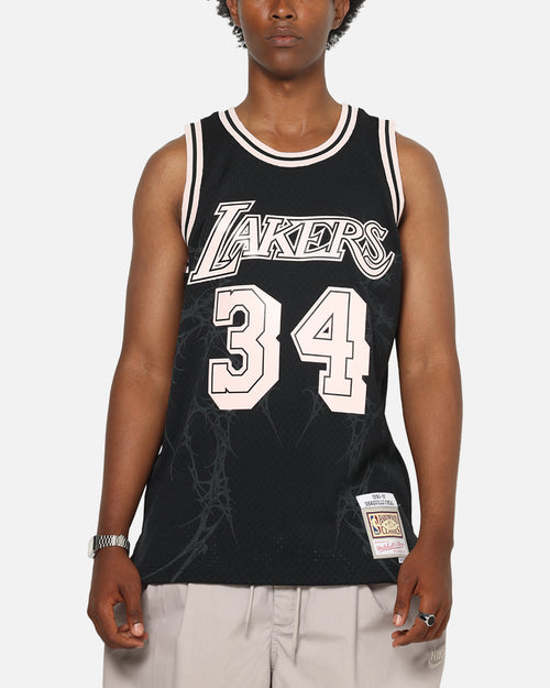 Mitchell & Ness Los Angeles Lakers Shaquille O'Neal 'Cyber' Swing Jersey Black