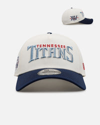 New Era Tennessee Titans 'Chrome Metallic Wordmark' 9FORTY A-Frame Snapback Chrome