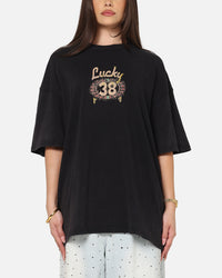 73Studio X Fallout: New Vegas Lucky 38 T-Shirt Black Acidwash