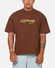 Ed Hardy Koi T-Shirt Brown