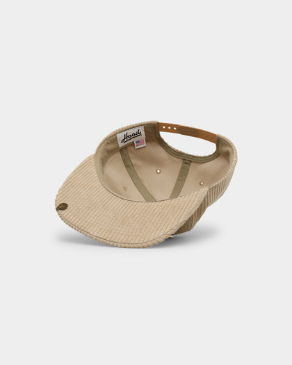 Hood X Culture Kings Las Vegas Collab Original Corduroy Snapback Khaki