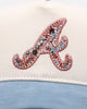 Pro Standard Atlanta Braves 'Tapestry' Pinch Front Strapback Natural