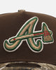 New Era Atlanta Braves 'Great Outdoors' 9FORTY A-Frame Snapback Brown/Camo