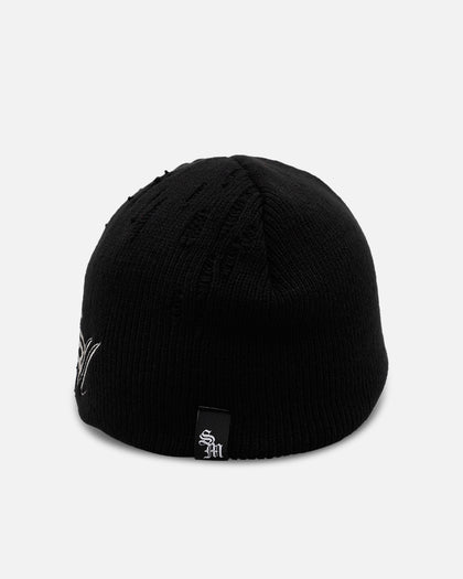 Saint Morta Distressed Skully Black