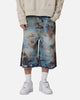 MNML Ultra Baggy Angel Denim Shorts Multi