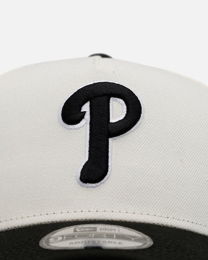 New Era Philadelphia Phillies 'Chrome Black' 9FORTY A-Frame Snapback Chrome/Black