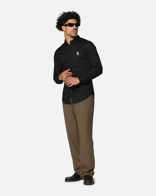 Saint Morta Alpha Horoma Slim Fit Shirt Black