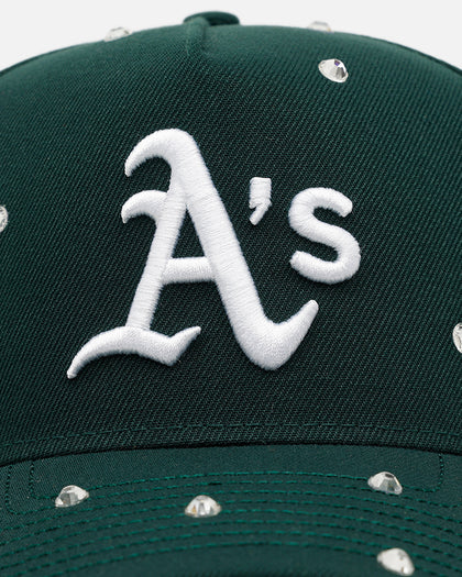 New Era Oakland Athletics 'Embellishment' 9FORTY A-Frame Snapback Official Team Colors
