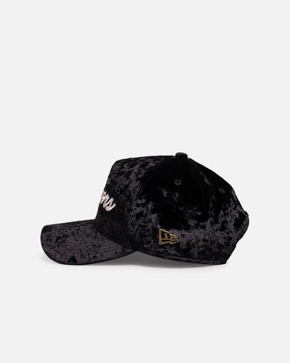 New Era Los Angeles Dodgers 'Velvet' 9FORTY A-Frame Snapback Black/Gold