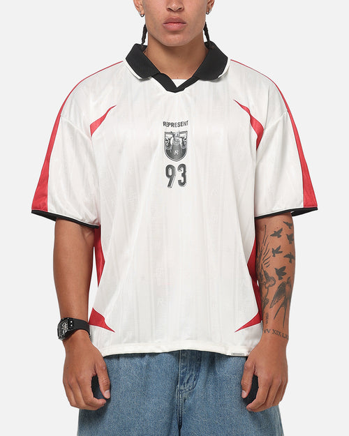 Represent Spike Football Top Flat White